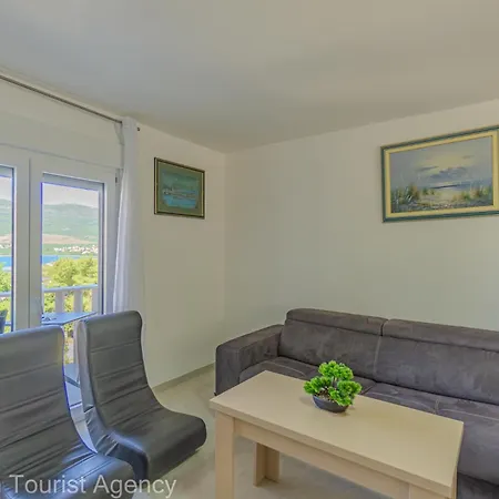 Panoramic Forest Retreat With Pool And Seaview Apartament Donji Karin